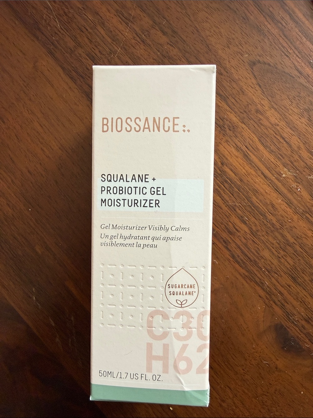 Biossance Squalane + Probiotic Gel Moisturizer — Cream - 50ml new!